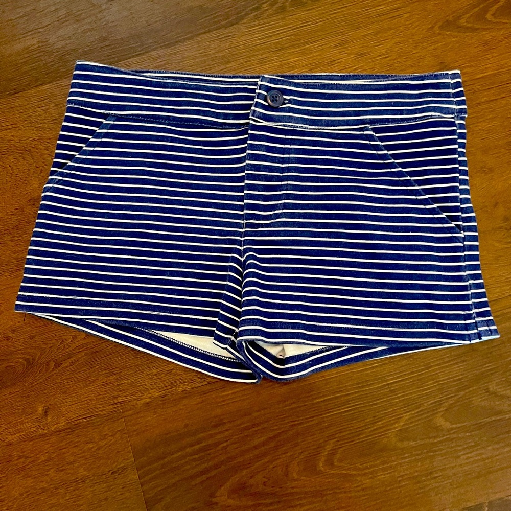 Cute blue and white shorts